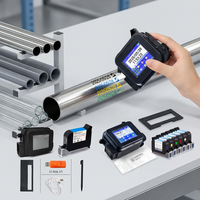 WAISU Mini máquina de codificación portátil de mano Manual QR código fecha Bracode impresora de inyección de tinta para tela y tubos para almacén