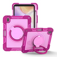 Coque de protection avec anneau rotatif à 360°, antichoc et anti-chute pour iPad (A16) 11e et 10e génération