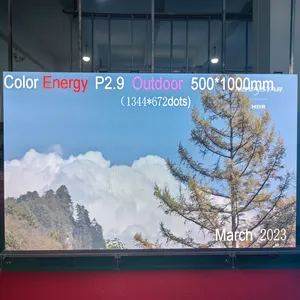 다채로운 에너지 야외 방수 500x500mm Led 비디오 벽 빌보드 P4.8 Led 광고 화면 임대 Led 화면 디스플레이