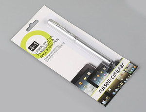 4 in 1 LED Flashlight Laser Pointer Capacitive StylusTwist Metal <b>Ballpoint</b> <b>Pen</b> Multi Function Rotating Advertising Signature <b>Pen</b> - Product Image 4