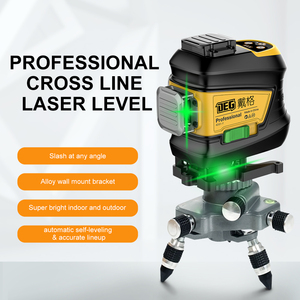 DEGLASERS 4D01-F12D 360 Grüner Laser-Nivelliergerät Industriell DIY Werbeartikel Langlebig Selbstnivellierend Linien-Konstruktion Große Kapazität - Product Image 4