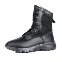 Bottes tactiques souples avec tige souple et semelle légère et respirante