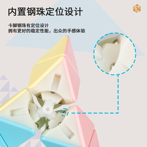 Cubo Mágico Piramidal Jinxing 3x3, Rompecabezas Profesional Suave para Mayores de 6 Años - Product Image 5