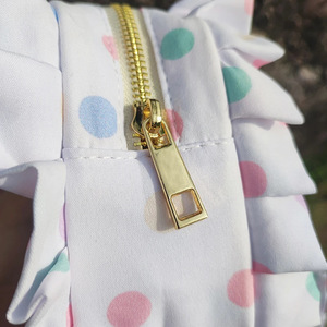 Commercio all'ingrosso moda bellezza colorata Mini con cerniera borsa <span class=keywords><strong>cosmica</strong></span> stampa cotone per ragazze scatola per il trucco - Product Image 4