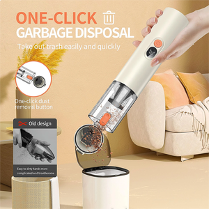 Aspirateur à main sans fil 15000Pa, aspiration puissante, portable, 4 en 1, aspirateur de voiture multi-buses pour l'intérieur de la voiture et la maison - Product Image 5