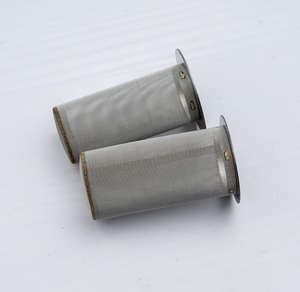 304 aço inoxidável malha tela coador barril tubo forma filtro cilindro flange vários tamanhos plain weave estilo usado fazenda - Product Image 5