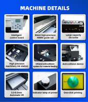 Imprimante DTG Audley neuve pour t-shirts, 2/4 têtes d'impression, machine DTG pour impression textile avec garantie d'un an