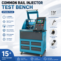 Banc d'essai professionnel pour injecteurs Common Rail, machine d'étalonnage d'injecteurs diesel haute pression avec fonction de codage des injecteurs piézoélectriques