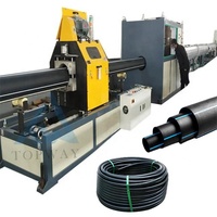 Machine à fabriquer des tuyaux en plastique PP PE PPR HDPE pour l'approvisionnement en eau, le drainage et le drainage des eaux usées