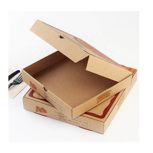 Bán Buôn Sản Phẩm Mới Nóng Bán Tùy Chỉnh In Thiết Kế Kraft Giấy Nâu Hộp Bánh <span class=keywords><strong>Pizza</strong></span> Carton - Product Image 4