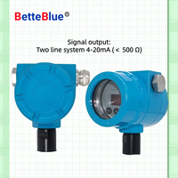 BetteBlue 316L Capteur 4-20mA+HART 1-5000µS/cm 2.0MPA Conductimètre antidéflagrant TDS/Salinité NPT3/4 Testeur de qualité de l'eau