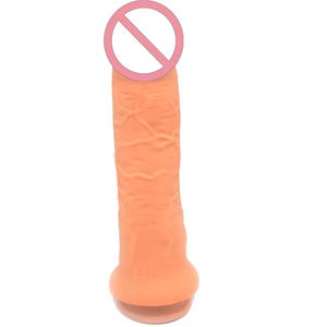 Masturbador de Silicona con Ventosa, Tapón <span class=keywords><strong>Anal</strong></span> y Consolador con Forma de Pene, Juguetes Sexuales para Adultos, Color Piel - Product Image 6
