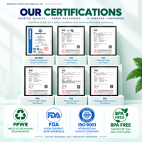 Özel Baskılı Sekiz Kenarlı Kilitli Düz Tabanlı Çay Kahve Çekirdeği Poşeti, Kart Yuvası ve Ön Cebi ile Hediye Notları, Numuneler, Marka Eklentileri için