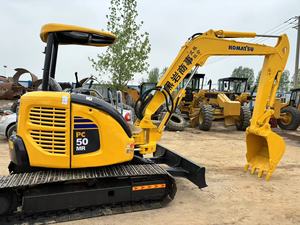 Mini-excavatrice Komatsu PC50 Japon Komatsu 50 Petite excavatrice pour usage agricole, jardin et domestique, pelle rétrocaveuse 5 tonnes, occasion PC50MR - Product Image 4