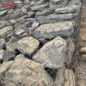 High-Mattress Woven Gabion Hexagon Holes for River and Railway Protection Bending Processed - Product Image 1