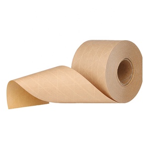 Tùy Chỉnh Nâu Nước Ướt Kích Hoạt Gum Kraft Giấy Băng Nhiệm Vụ Nặng Nề Một Mặt Dính 100M Chiều Dài Gia Cố Đóng Gói Băng - Product Image 3