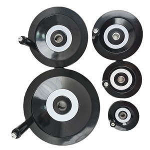 Bakelite Handwheel Inner Corrugated <b>Machine</b> <b>Tool</b> <b>Accessory</b> Foldable Handle Black National Standard Kh001 Made in China - Product Image 1