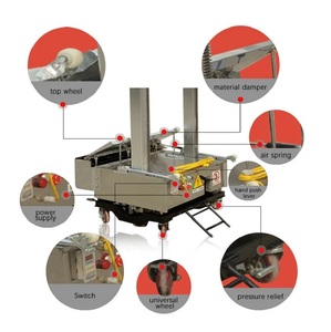 Macchina automatica elettrica di nuova progettazione della rappresentazione dell'intonacatura del cemento degli strumenti della parete per la parete sudafrica - Product Image 3