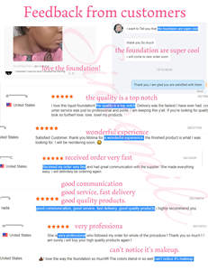Vegan Make up <strong>Foundation</strong> High Quality for Black Women Dark Skin Custom Cream <strong>Foundation</strong> Private Label - Product Image 6