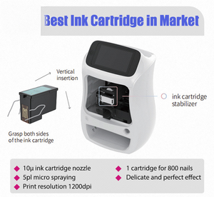 Imprimante à ongles électrique numérique 3D pour manucure, impression photo couleur, machine à dessin photo numérique 3D pour nail art - Product Image 5