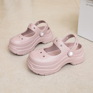 รองเท้าแตะ EVA สำหรับผู้หญิง ใส่ในบ้าน ห้องน้ำ ฤดูร้อน พื้นหนา กันลื่น ขายส่ง - Product Image 3