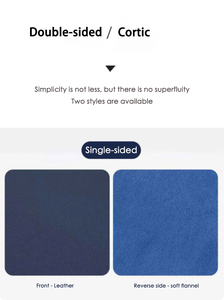 Milieuvriendelijk Natuurlijk Pu-Leer Dubbelzijdig Verlengd Gaming Grote Muismat Op Maat Gemaakte Kantoorcomputermat - Product Image 5