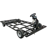 Kit de véhicule électrique multifonctionnel sans balais à quatre roues, pliable, portable, léger, 48V 1200W, roues en aluminium, IP54
