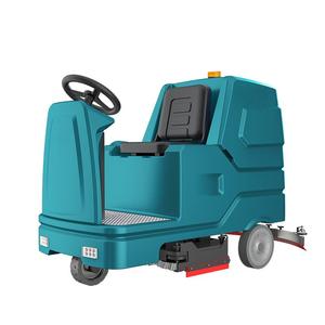 Electric Ride-on <b>Floor</b> Scrubber Dual Brush 24V Battery Powerful Industrial <b>Cleaning</b> <b>Machine</b> for Large Areas - Product Image 1