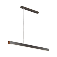 Luminaire LED linéaire modulaire, connecteur L T V X Y, éclairage vers le haut et vers le bas, 4 puissances, CCT réglable, ETL DLC, vente en gros