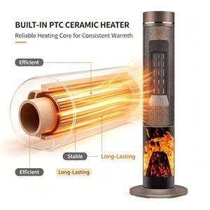 Ventilateur Chauffant Électrique Portable pour la Maison, Style Néerlandais, Protection Contre la Surchauffe, 2000W, Mini <span class=keywords><strong>Chauffage</strong></span> <span class=keywords><strong>d</strong></span>'<span class=keywords><strong>Appoint</strong></span> pour Hôtel et Chambre - Product Image 1