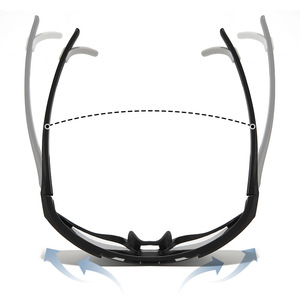 Lunettes de sport à monture intégrale, verres miroir UV400 anti-UV, sangle réglable, protection pour l'escalade, le cyclisme en plein air - Product Image 2