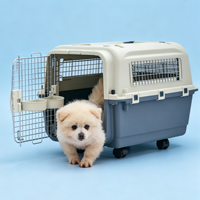 Yue Chong Boîte de transport portable pour chats et chiens, cage pour animaux de compagnie, cage pour chats, cage pour chiens, vente en gros