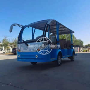 Vehículo Eléctrico Personalizado de 8 Asientos y 14 Pasajeros para Turismo, Carrito de Golf, Transporte, Tren Turístico - Product Image 1