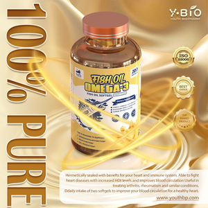 Готовые к оптовой продаже мягкие капсулы с рыбьим жиром Омега-3 с кишечным покрытием (EPA, DHA) для контроля холестерина, здоровья сердца и мозга, OEM, ODM - Product Image 2