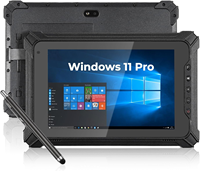 Tableta Industrial Resistente de 8 Pulgadas RT08J con Sistema Operativo Windows 10/11, Intel N5100, 8GB+128GB, 700nits, Escáner de Código de Barras para Uso en Exteriores
