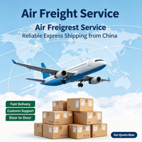 Agent de logistique porte-à-porte professionnel, agent d'expédition aérienne ZS LOGISTICS, service de fret aérien DDP, assurance pour les envois Amazon FBA