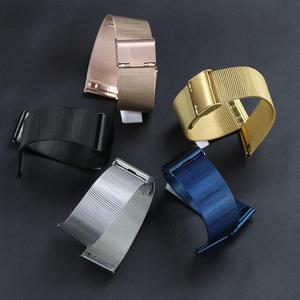 Correa de reloj para <span class=keywords><strong>Samsung</strong></span> <span class=keywords><strong>Galaxy</strong></span> Watch Active 2, malla de acero inoxidable de 22mm y 20mm, correa de 42/46mm para <span class=keywords><strong>Samsung</strong></span> Gear S3 - Product Image 5