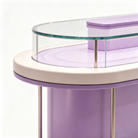 Vitrines de présentation de cosmétiques sur mesure, armoires à parfums modernes, vitrines de rangement et de présentation pour la vente au détail