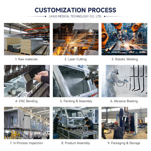 Camas Médicas Manuales Multifuncionales <span class=keywords><strong>de</strong></span> Dos Manivelas para Hospitales, Económicas y al por Mayor, para el Cuidado <span class=keywords><strong>de</strong></span> Pacientes en Salas <span class=keywords><strong>de</strong></span> Hospitalización - Product Image 6