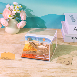 <span class=keywords><strong>Bloc</strong></span> de notes autocollantes 3D Great Wall, design quatre saisons, papier multicouche, <span class=keywords><strong>bloc</strong></span>-notes de bureau avec couvercle anti-poussière - Product Image 4