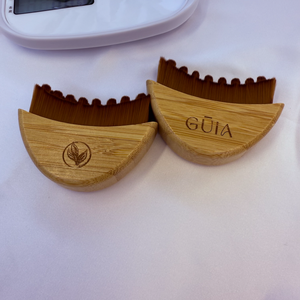 Cepillo Facial para Drenaje Linfático con Mango de Madera de Bambú, Cepillo de Contorno Linfático para Masaje Facial - Product Image 6