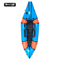 Packraft Eldon Pro pour eaux vives, modèle 2025 - Packraft gonflable robuste et durable en TPU 420D importé, Packraft Frontier