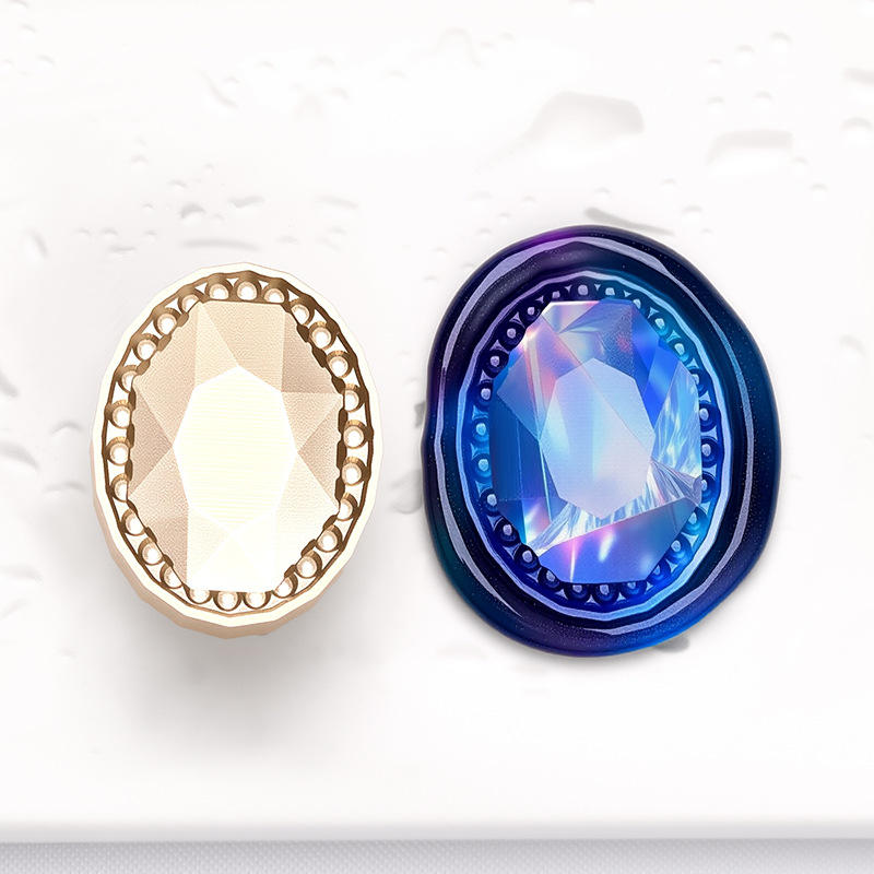 Tsavorite (relief irrégulier à 25 facettes, 18,2 mm x 23,4 mm)