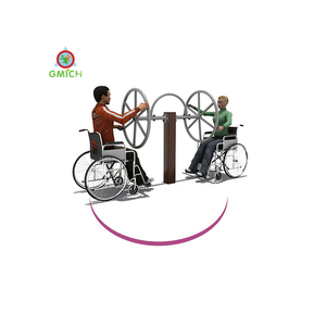 Elliptique de <span class=keywords><strong>fitness</strong></span> extérieur inclusif pour personnes à mobilité réduite – Équipement d'exercice adaptatif, durable et portable pour un jeu actif et accessible - Product Image 3
