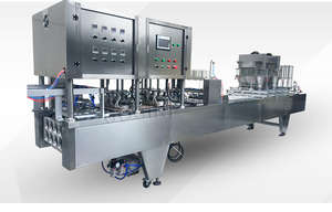 Équipement de remplissage de <span class=keywords><strong>poudre</strong></span> de café de type linéaire entièrement automatique et machine à sceller - Product Image 2