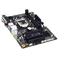Motherboard H81M-S2PH Gigabit mendukung generasi ke-4 Intel H81 Express Chipset SATA Single DDR3 I7 I3 Pentium Celeron