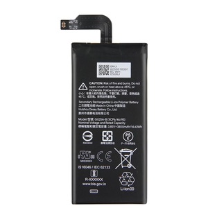 Batterie rechargeable Li-ion polymère G025A-B pour Google Pixel 5 XL <span class=keywords><strong>Pixel5</strong></span> XL Batteries de téléphone 3.85V 3800mAh - Product Image 1