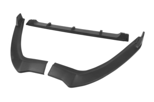 3 pièces, noir/aspect carbone/Kit de carrosserie de pare-chocs avant lèvre d'aileron pour <span class=keywords><strong>toyota</strong></span> avalon19- - Product Image 6