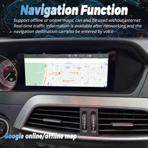 Écran Qualcomm 18,8 pouces CarPlay pour Mercedes Benz Classe C W204 NTG 4.5 Lecteur DVD multimédia Android 13 GPS DSP Autoradio - Product Image 5