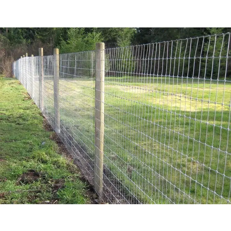 Cheap Electric Horse Grassland Goat Sheep Cattle Fencing Farm/Horse Fence Designs Woven Field Fence